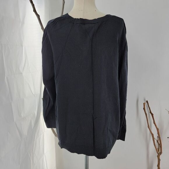 Lane bryant sequined champagne sweater - Picture 2 of 7